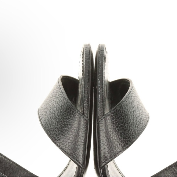 Authentic Louis Vuitton Calfskin Horizon Black Heel Sandals 36/ US6 - Picture 14 of 16